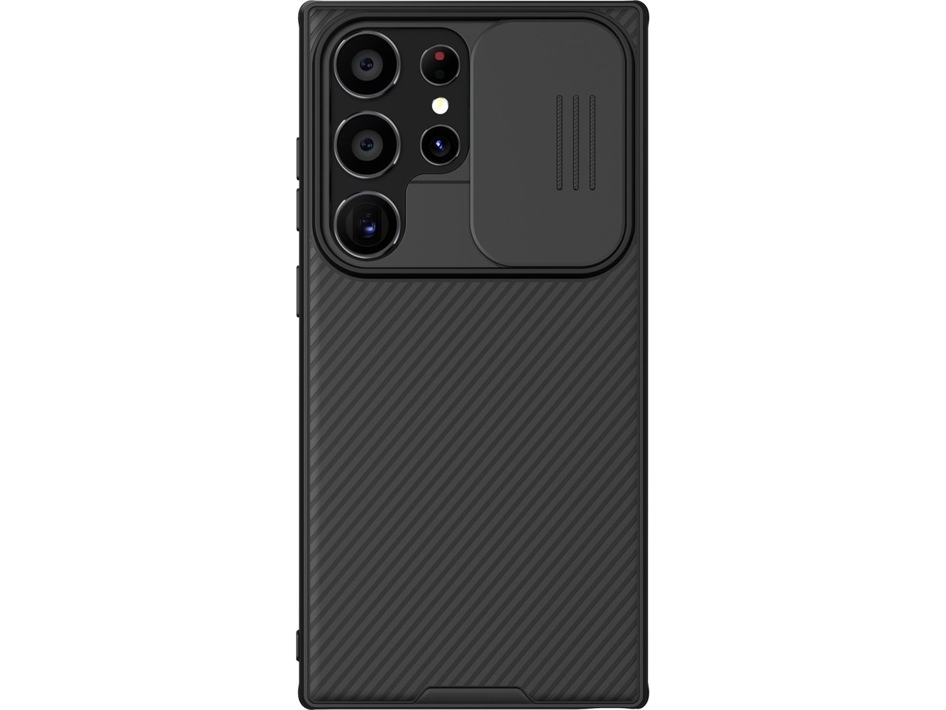 Nillkin Camshield Pro Armored Case With Camera Cover For Samsung Galaxy S24 Ultra Black