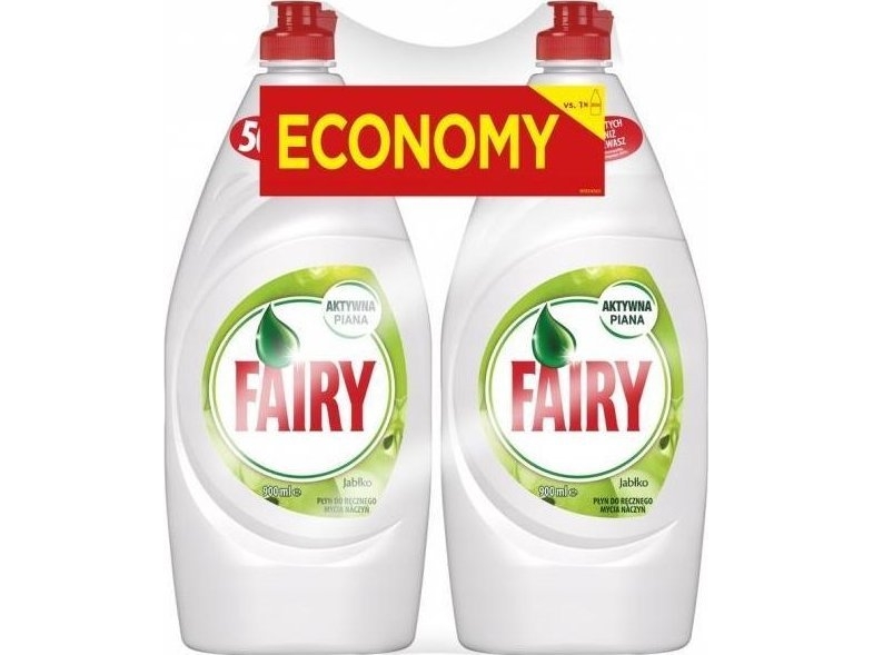 Fairy Fairy Æbleopvaskemiddel 2X900ml