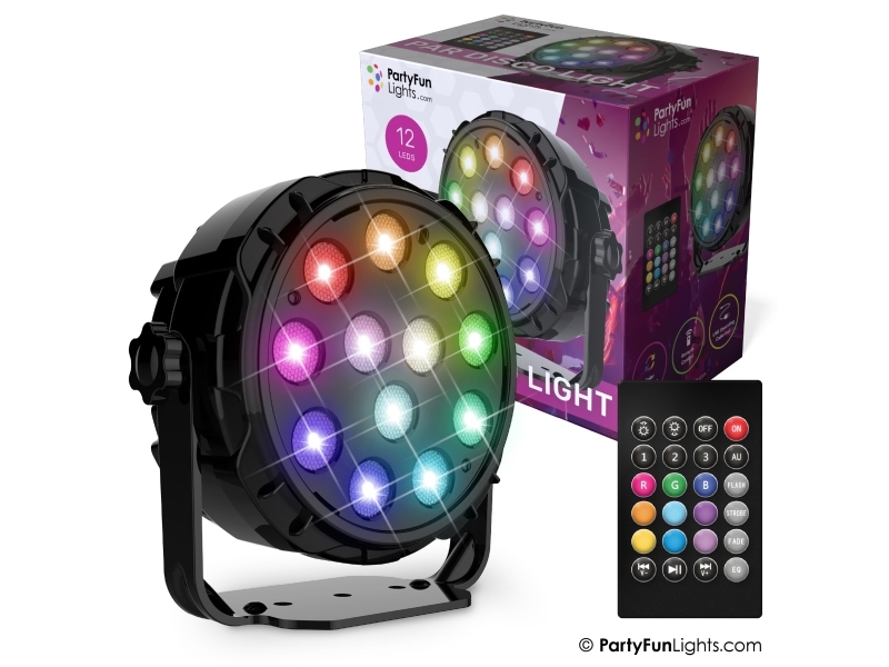 Disko projektør med fjernbetjening Ø: 12,6cm | Leksaker - Rollek - Musikleksaker | GameStuff