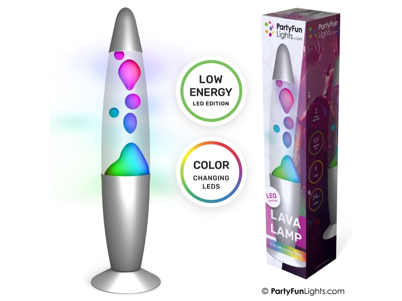 Lava lampe - Multifarvet H: 34cm | Leksaker - Rollek - Musikleksaker | GameStuff