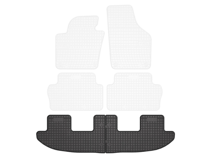 Kumimatot Volkswagen Sharan II tila-auto, 2010-2022