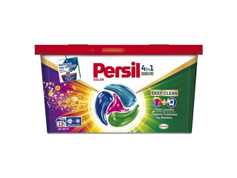 Persil Discs Color kapsler til farvet tøj 4-i-1, 13 stk.