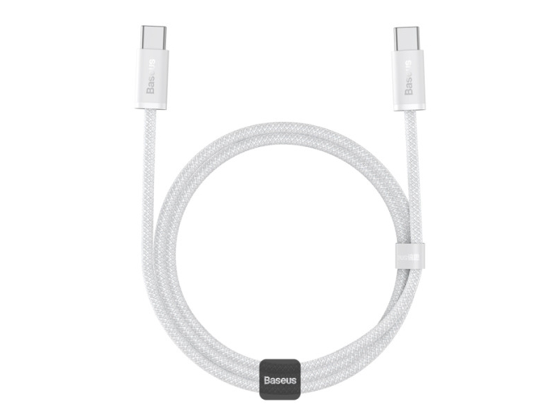 Baseus Cald000202, 1 M, Usb C, Usb C, Usb 2.0, 480 Gbit/Sek., Hvid