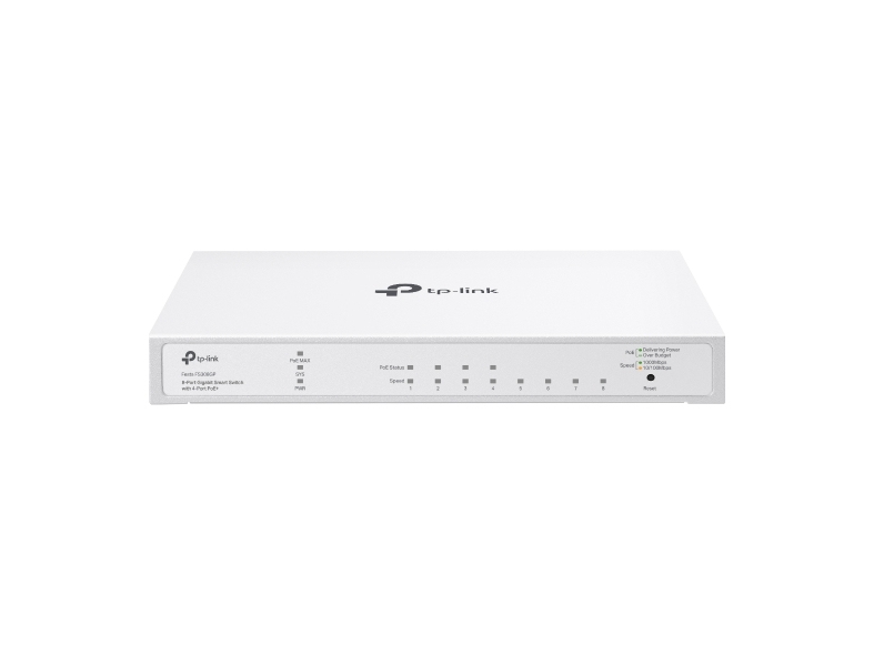 Tp-Link Festa Fs308gp, Administreret, Gigabit Ethernet (10/100/1000), Strøm Over Ethernet (Poe), Stativ-Montering