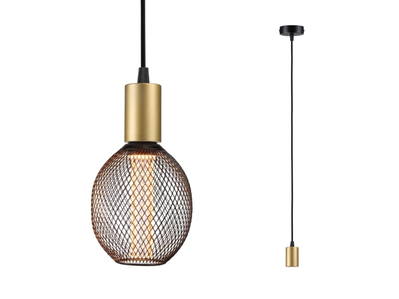 Paulmann Ravi, Led, E27, Ip44, Sort, Guld