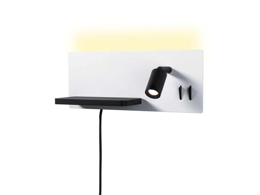 Paulmann Serra, Forsænket, 1 pære(r ), 2700 K, IP20, Sort