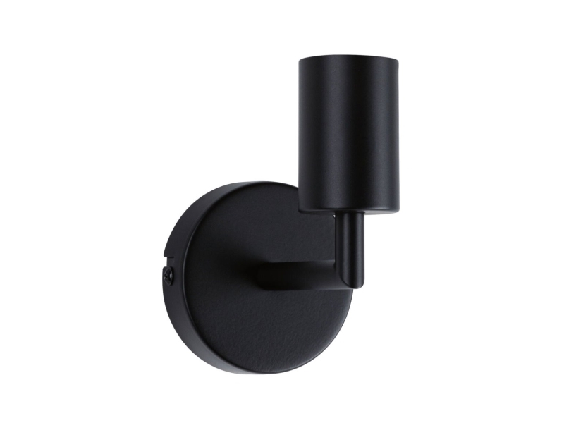 Paulmann Ravi, Forsænket, Cylinder, E27, Ip44, Sort