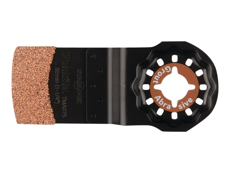 Makita TMA075 - Multiverktygsblad - längd: 30 mm - bredd: 32 mm - grus: 50 - för Makita DTM51Z, DTM51ZJX2 MT Series M9800KX4 | Elverktyg - Tillbehör - Tillbehör till Multiverktyg | GameStuff