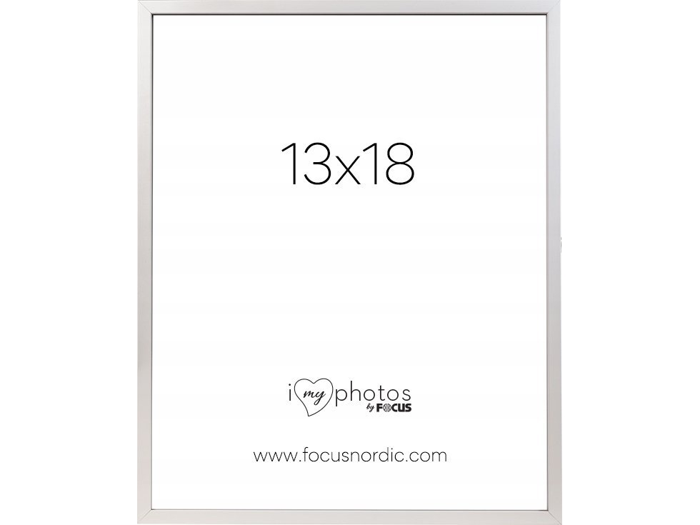 Focus Ramme Soul Hvit 13x18 Cm