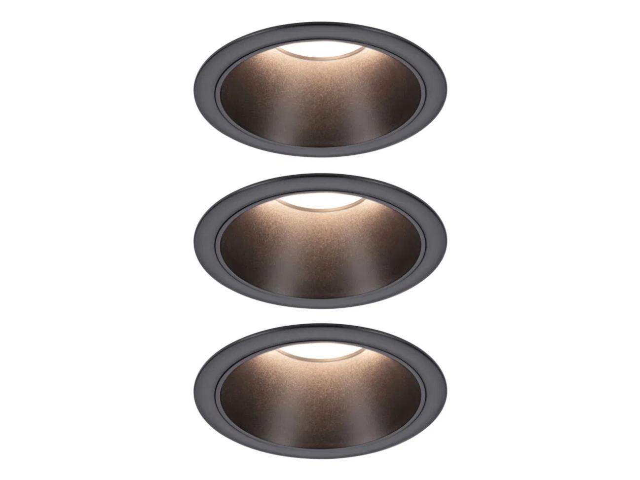 Paulmann 94869 1 Lampor Led 2700 K 470 Lm Ip44 Svart