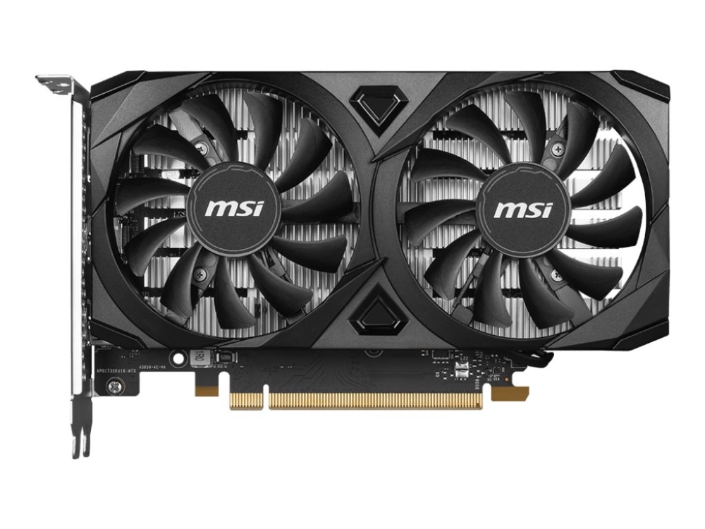 Msi Geforce Rtx 3050 Ventus 2X E 6G Oc - Grafikkort - Gf Rtx 3050 - 6 Gb Gddr6 - Pcie 4.0 X16 - 2 X Hdmi, Displayport