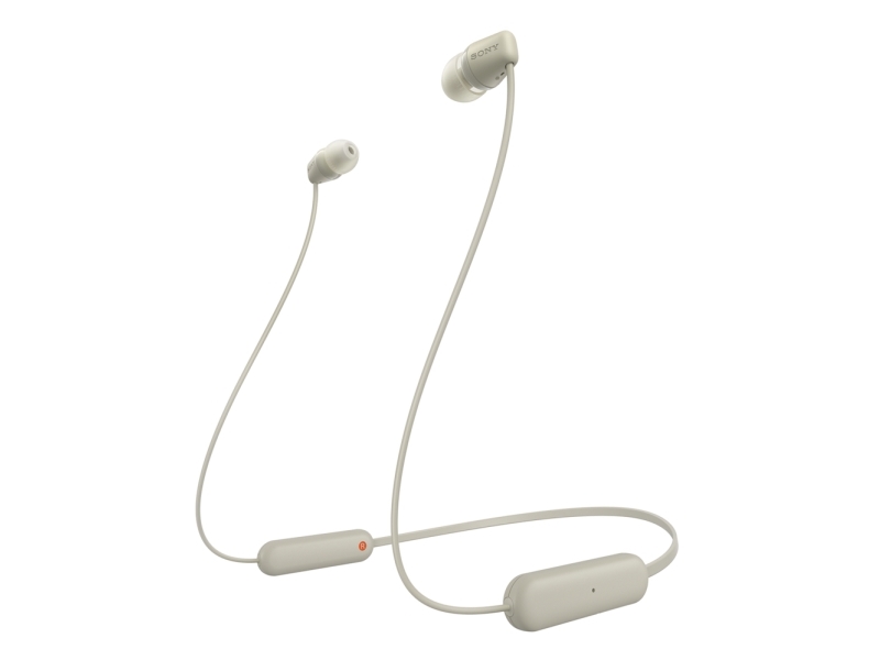 Sony Wi C100 Trådlös Samtal/musik 20 20000 Hz 20 G Headset Beige