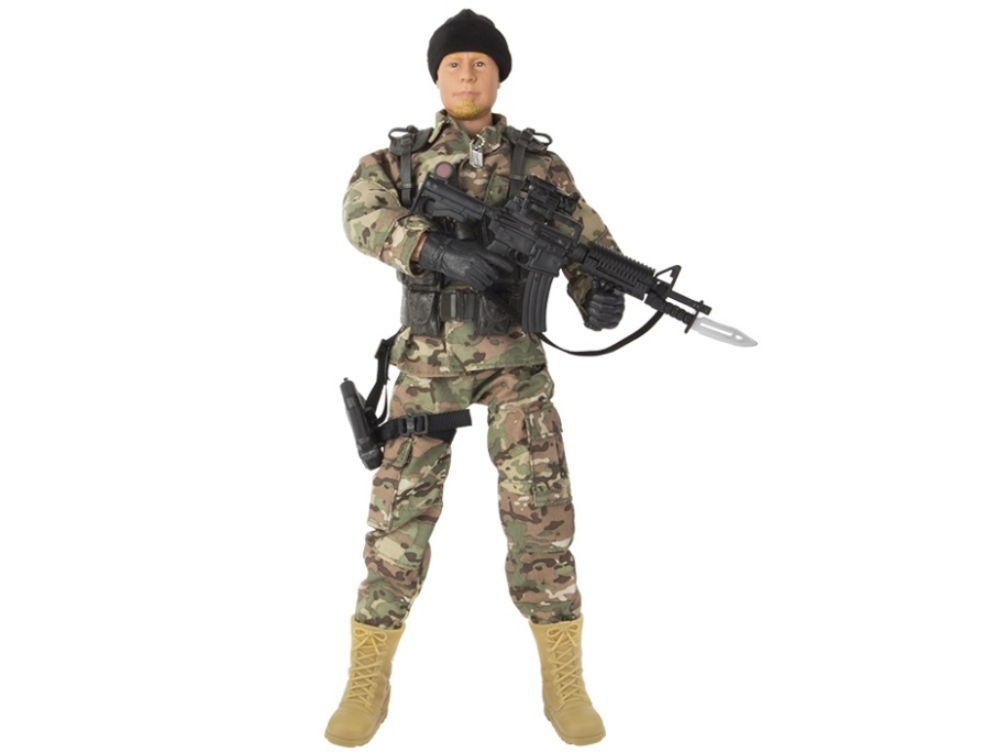 Luftbårne Infanterist Action Figur 30,5cm med tilbehør