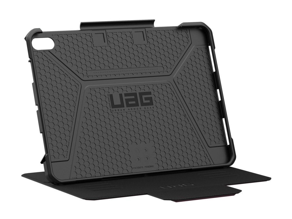 UAG Metropolis SE Series - Flipomslag til tablet - grov - polyuretan (PU) - bordeaux - for Apple 11-inch iPad Air (M2, M3)