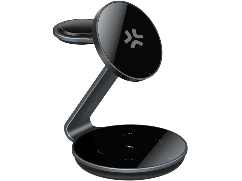 Magstand3in1evo 3-I-1-Magnetiskt Ställ Trådlös Laddning 15W
