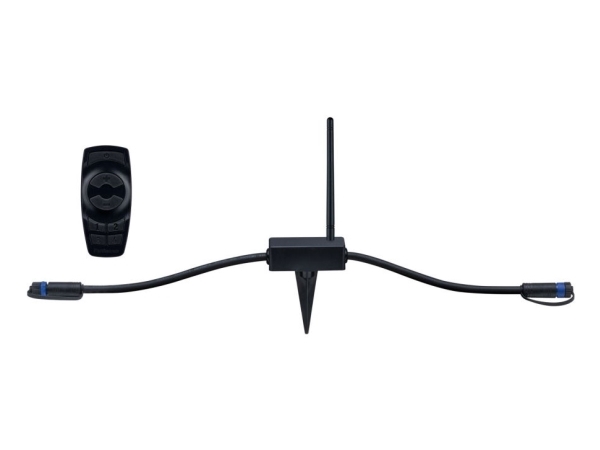 Paulmann Outdoor Plug & Shine Sterownik Z Pilotem Ip68 Pilot 433mhz Czarny Tworzywo Sztuczne