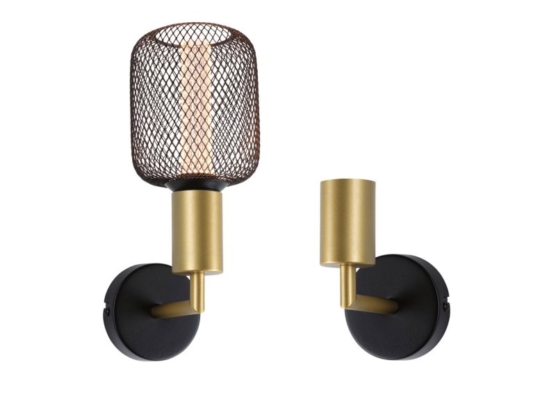 Paulmann Ravi 71137 Seinävalaisin E27 Musta (matta), Kultainen