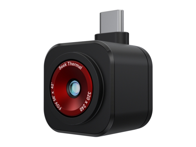Seek Thermal Cq-Abax, 320 X 240 Pixel, -20 - 330 °C, Bernstein, Black Hot, Ironbow, Weißglühend, 35 Mk, 25 Hz, Thermodruck