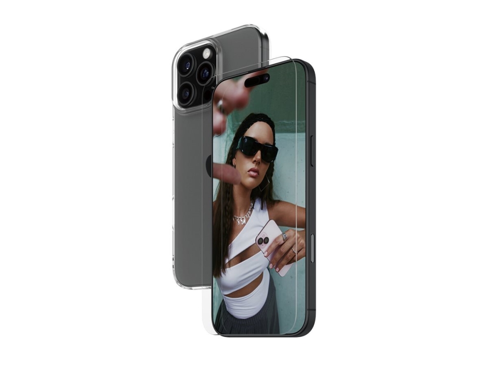 Safe. By Panzerglass - 2-I-1 Beskyttelsespakke - Bagsidecover Til Mobiltelefon - Termoplastisk Polyuretan (Tpu) - Gennemsigtig - Med Skærmbeskytter -