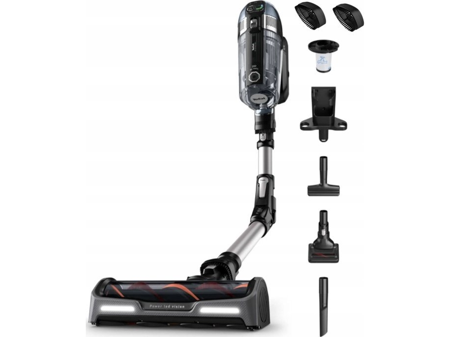 Tefal Ty99a X Force Flex Animal Care Støvsuger Håndtag Grå/sort Tefal Driftstid Maks. 70 Min.
