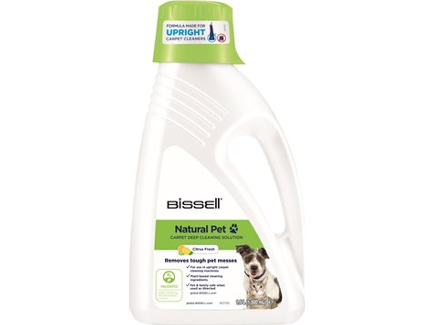 Bissell 3242, Maton puhdistusaine, Nestemäinen, Matto, Matto, Verhoilu, 1500 ml, Lemmikin tahra