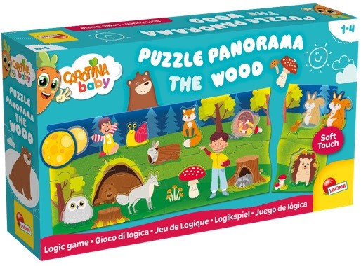 Lisciani Carotina Baby-Puslespil Panorama - Las