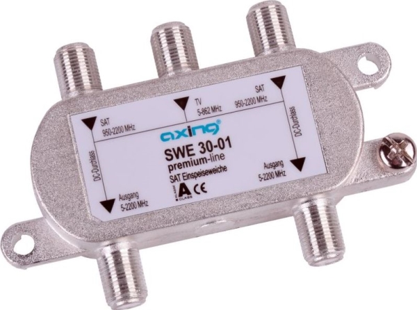 Axing Swe 30-01, Silber, F-Female, 60 Mm, 20 Mm, 95 Mm