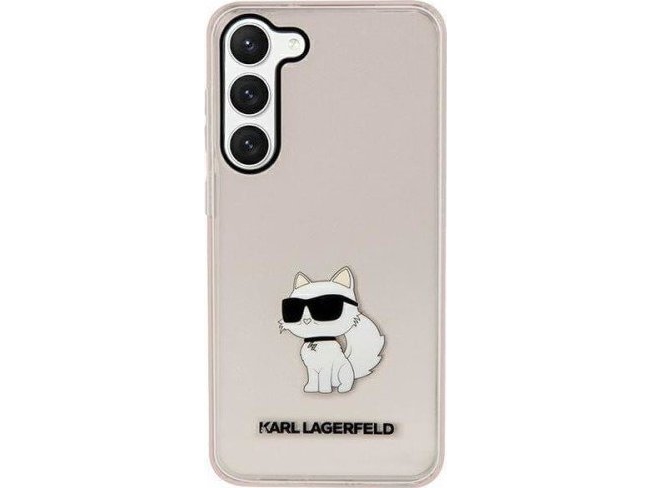 Karl Lagerfeld Fodral Karl Lagerfeld Klhcs23mhnchtcp Samsung Galaxy S23 Plus Róowy/pink Hardcase Ikonik Choupette
