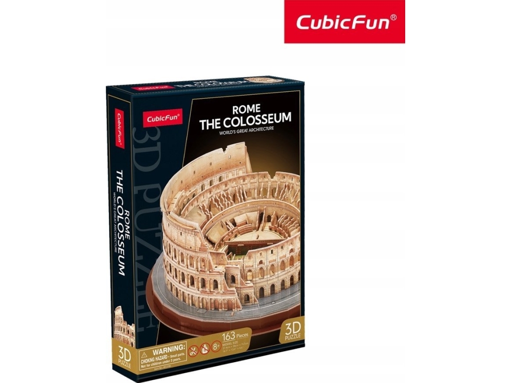 Cubic Fun 3D-Pussel 163 Bitar Colosseum I Rom