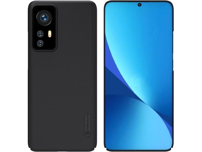 Fodral Nillkin Super Frosted Shield För Xiaomi 12/12x/12s Svart
