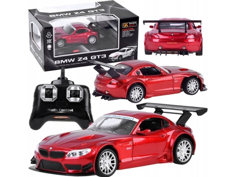 Jokomisiada Remote Controlled Sports Car Bmw Z4 Remote Control 1:24 Rc0347