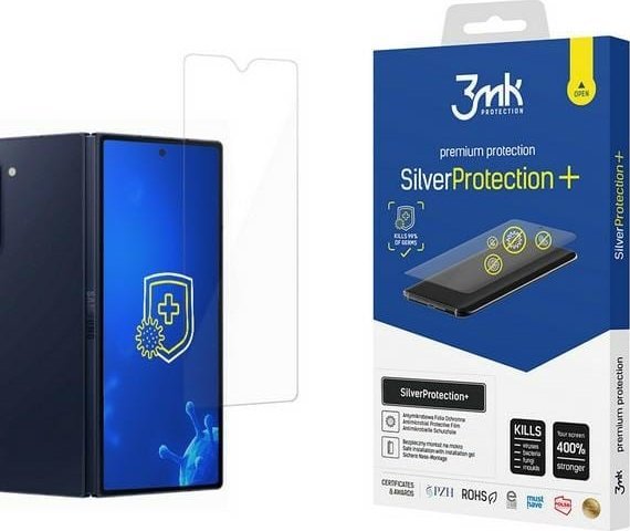 Antibakteriell Skyddsfilm 3mk Silverprotection Folded Edition Samsung Galaxy Z Fold 6 Framsida