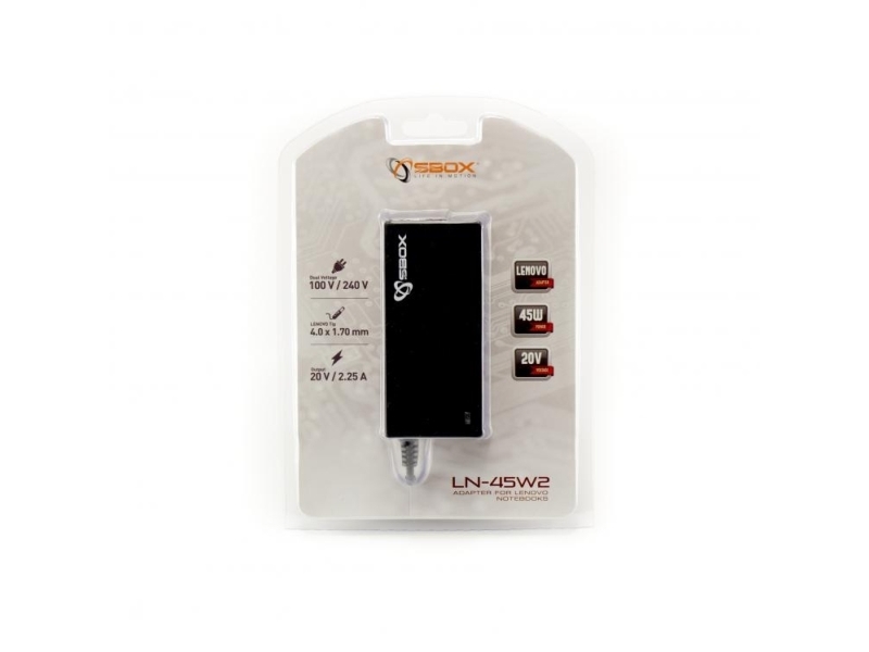 Sbox Laptop Adapter - Lenovo 45W