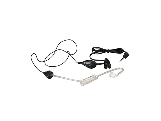 Motorola 00641 Ledningsført Headset Sort Transparent