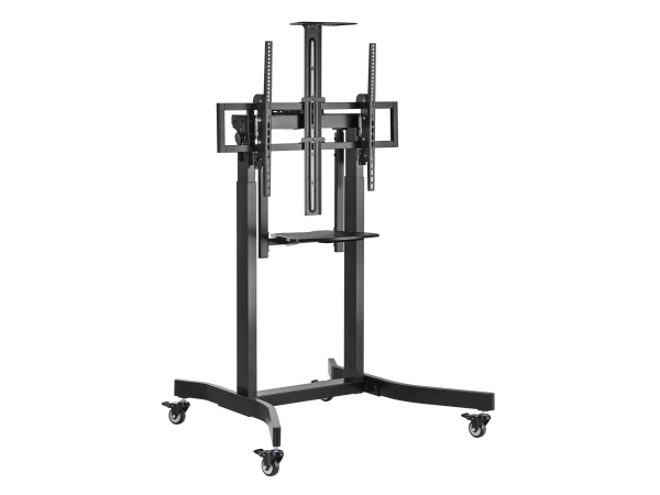 Equip 650633, 2,54 M (100"), 200 X 200 Mm, 800 X 600 Mm, -10 - 5°, Aluminium, Plast, Rustfrit Stål, Sort