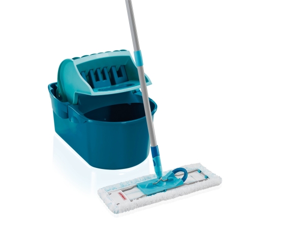 Leifheit 55092 mop Microfibre 8000 ml Dry&amp amp wet Microfiber Blue Grey | Huset - Tvätt & Rengöring - Moppar | GameStuff