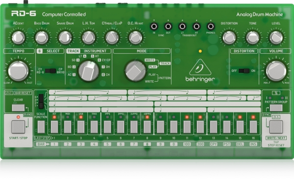 Behringer Rd 6 Lm Dc 2 W 9 V 0 67 A 305 Mm 165 Mm