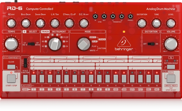 Behringer Rd 6 Sb Dc 2 W 9 V 0 67 A 305 Mm 165 Mm