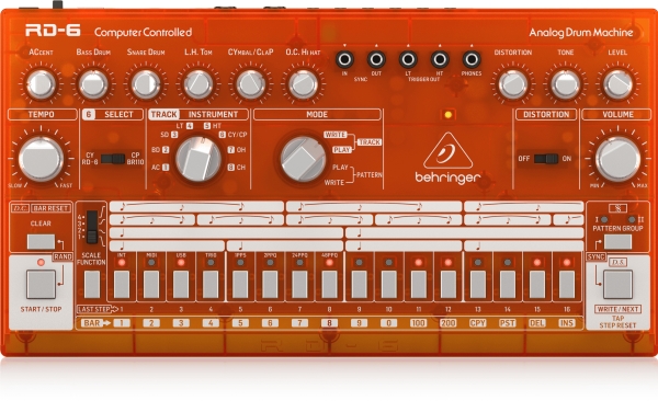 Behringer Rd 6 Tg Dc 2 W 9 V 0 67 A 305 Mm 165 Mm