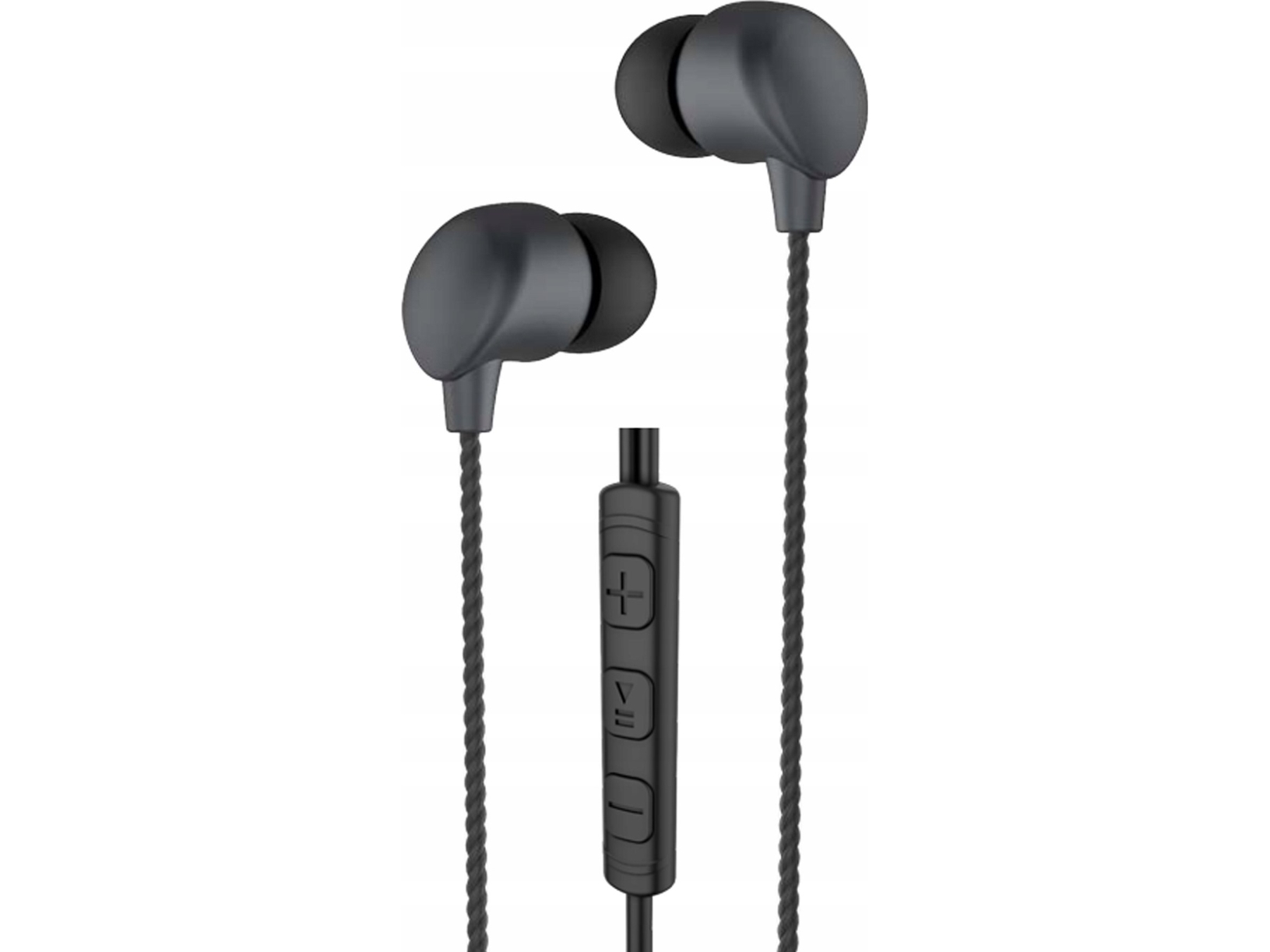 Audeeo Metallic Wired Earphones 2 (Sort)