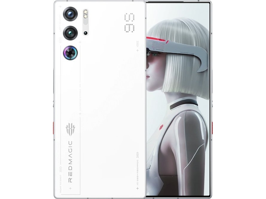 Nubia Redmagic 9S Pro 5G 12/256Gb Weißes Smartphone (Null)