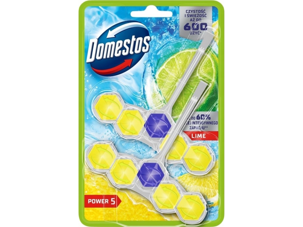Domestos Toilethæng, Domestos Power 5 50 G Lime (2)