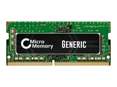 Coreparts - Ddr4 - Modul - 8 Gb - So Dimm 260-Pin - 2666 Mhz / Pc4-21300 - 1.2 V - Ej Buffrad - Icke Ecc - För (Non-Ecc): Hp 250 G7  Elitebook 1050 G1, 735 G5, 735 G6, 745 G5, 745 G6, 755 G5, 830 G8, 840 G8, 840R G4, 850 G6, 850 G7, 850 G8  Eliteboo