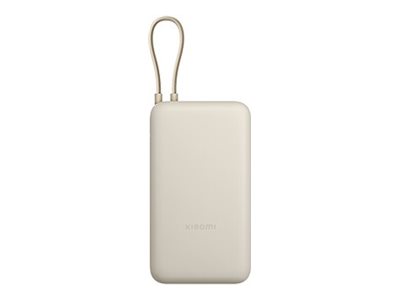 Xiaomi Pb2030mi Strömförsörjningsbank Integrerad Kabel 20000 Mah 75.48 Wh 33 Watt 3 A Fast Charge 3 Utdatakontakter 24 Pin Usb C Us