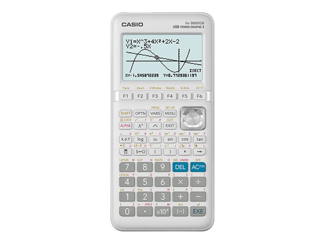 Casio fx-9860GIII - Grafikkalkylator - USB - batteri | Kontorsmaskiner - Räknare - Kalkylatorer | GameStuff