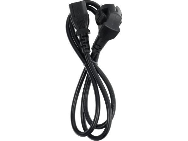 Oem Strømkabel Til Pc/Print/Monitor 230V 16A 1,2 M Sort