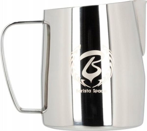 Barista Space - 450 Ml Poliertes Silbernes Milchkännchen