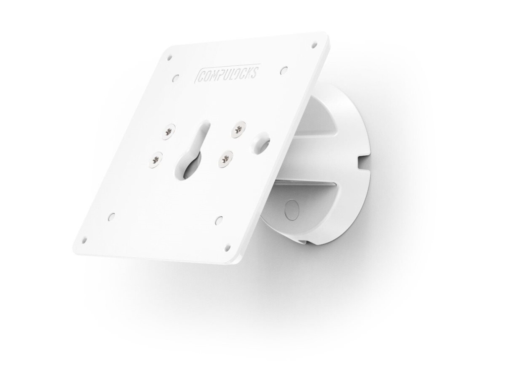 Compulocks Vesa Tilting Wall Mount - Monteringssæt (Bue) - For Tablet - Vipning - Aluminium - Hvid - Vægmonterbar
