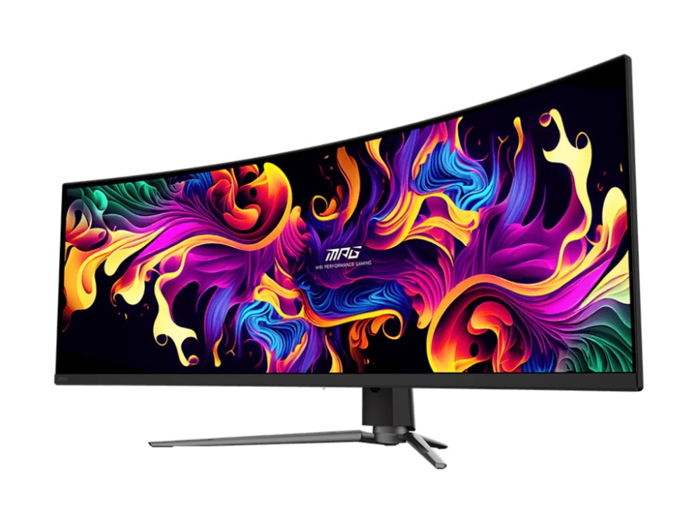Msi Mpg 491Cqpde Qd-Oled – Oled-Monitor – Gaming – Kurvet – 49″ – 5120 X 1440 Dual Quad Hd @ 144 Hz – 1000 Cd/M² – 1500000:1 – Displayhdr 400 True Bl