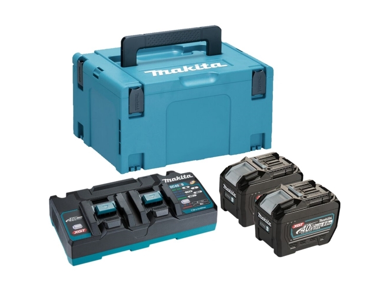 Akumulatora Un Lādētāja Komplekts Makita 40V Max Xgt 2X8,0Ah